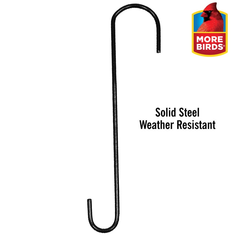 More Birds 12-Inch Extension Steel Hook, Windchimes - Image 5